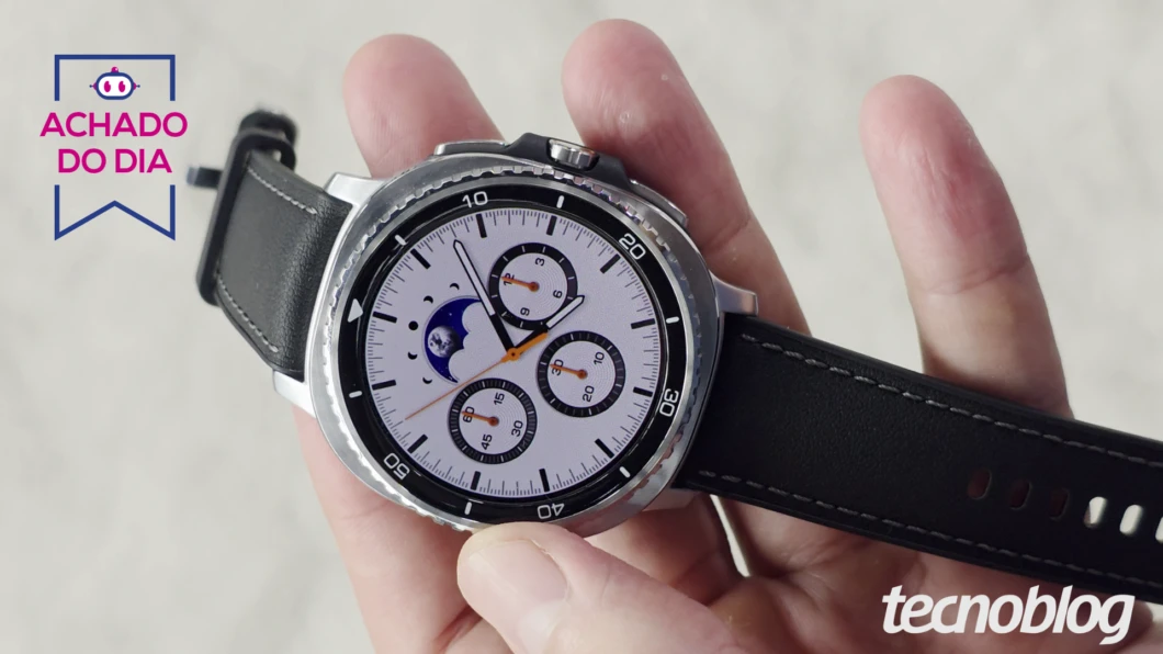 Galaxy Watch 8 Classic fica mais barato com cupom no Mercado Livre