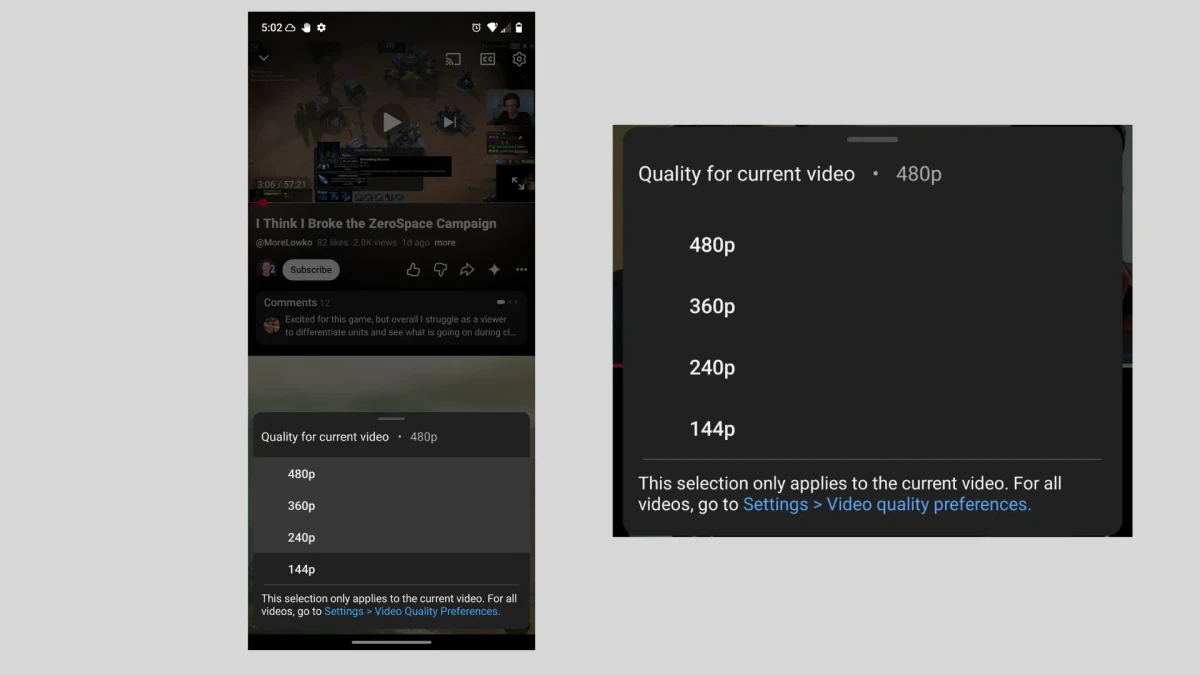Bug no YouTube faz vídeos ficarem presos em 480p